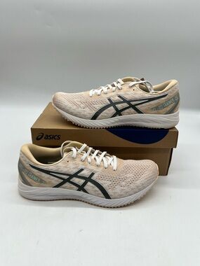 ASICS Women's Trainer Sneakers in Light Pink and Black Accents